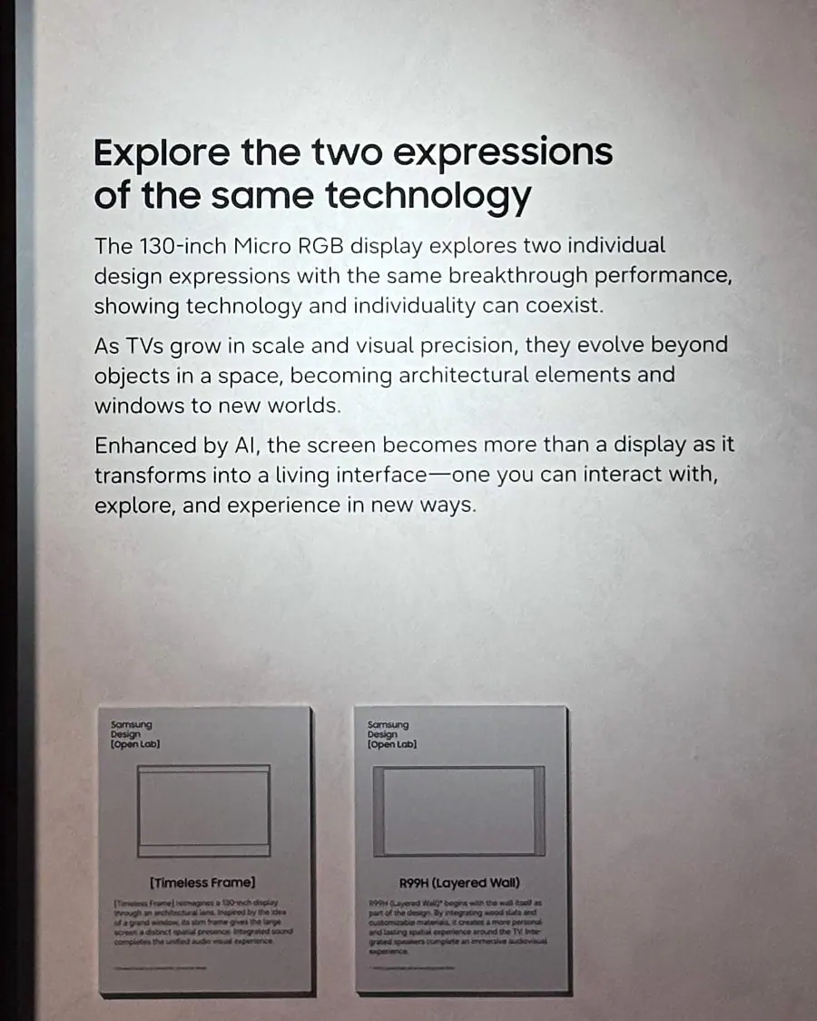 Samsung at Milan Design Week 2026